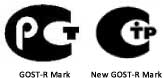 Gost-R Mark and Gost-R Mark new
